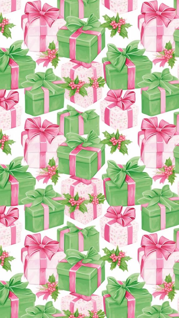 Preppy Christmas Wallpaper 216