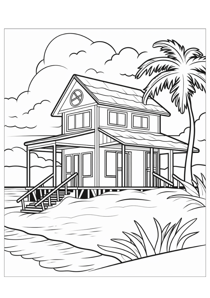 Summer Coloring 1