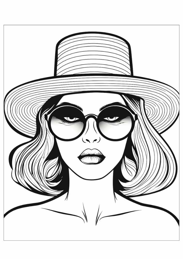 Free Summer Coloring Pages For Adults 