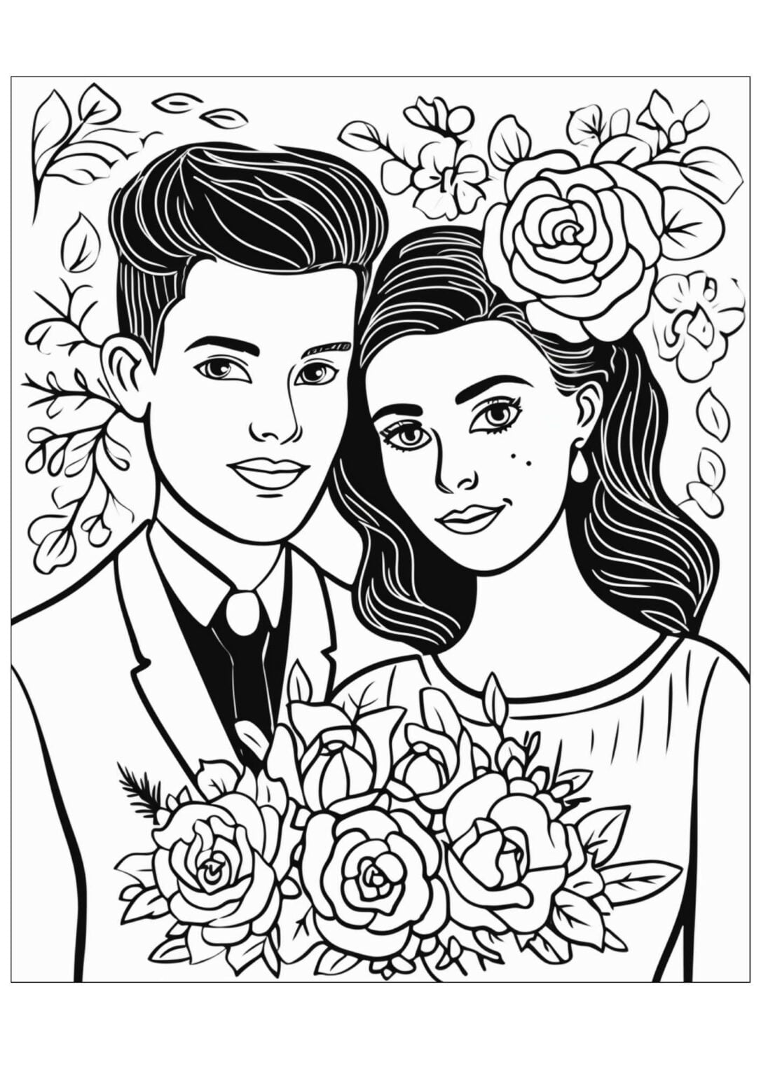 45 Free Valentine's Day Coloring Pages for Adults - Crafty Cici Joy