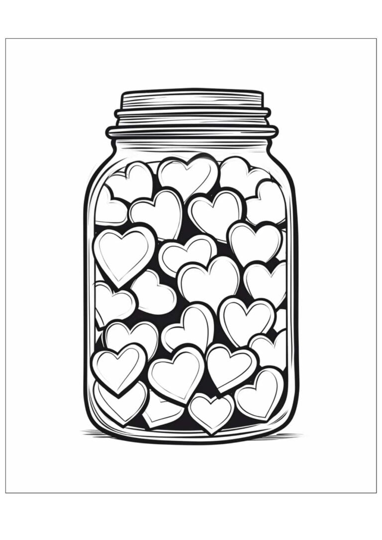 45 Free Valentine's Day Coloring Pages for Adults - Crafty Cici Joy