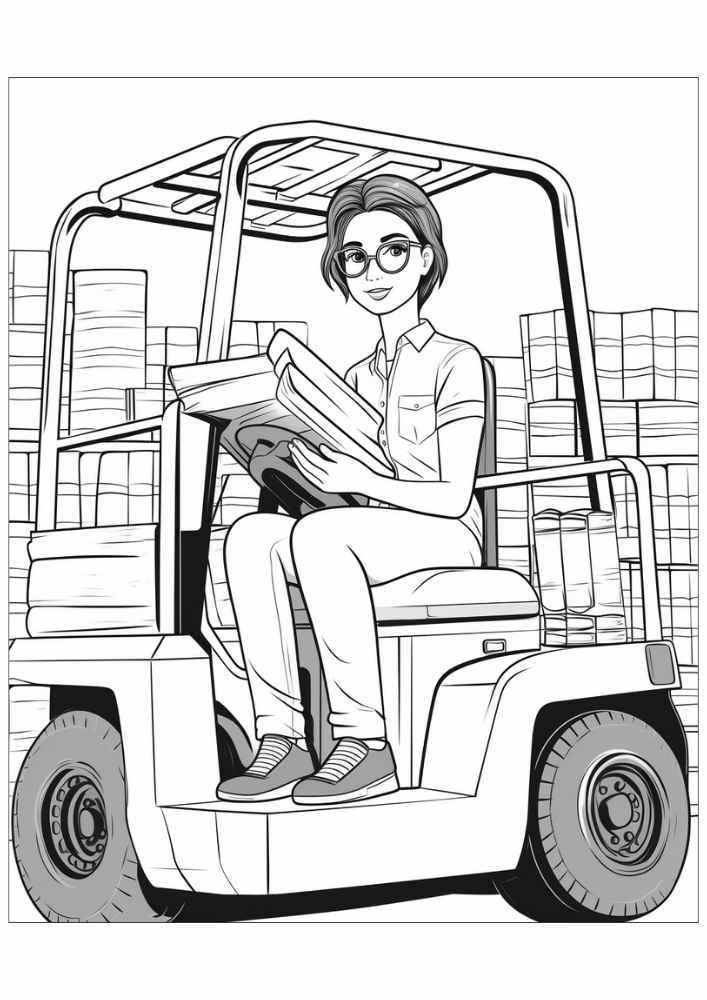 Woman Coloring Pages 12