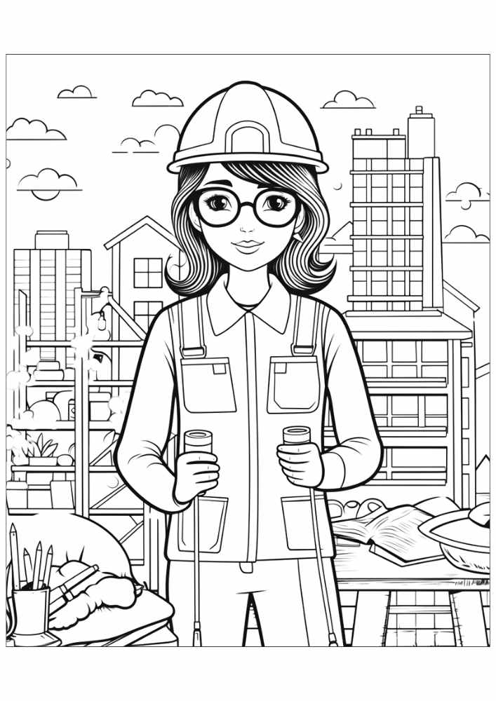 Woman Coloring Pages 15
