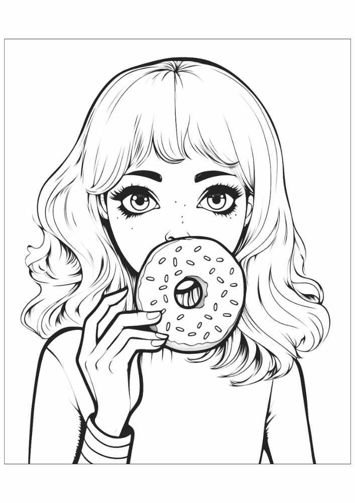 Woman Coloring Pages 2