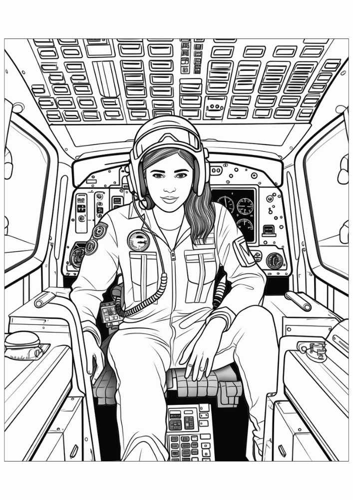 Woman Coloring Pages 25