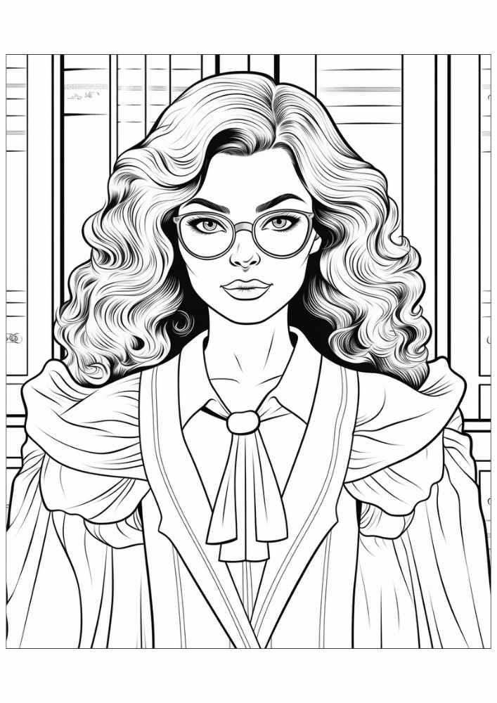 Woman Coloring Pages 26