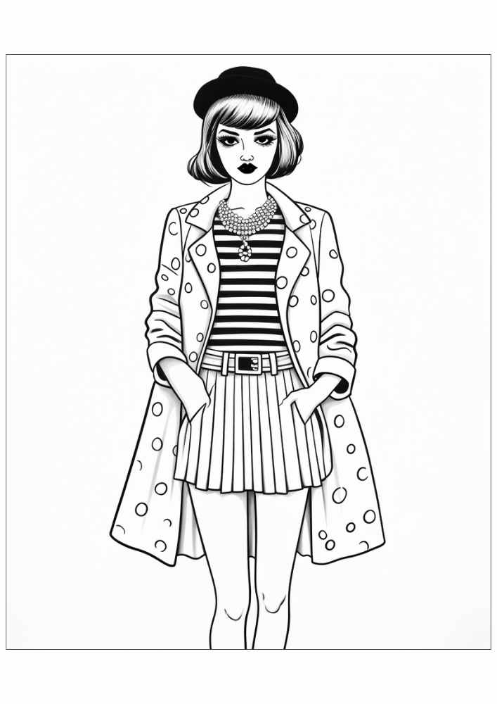 Woman Coloring Pages 35