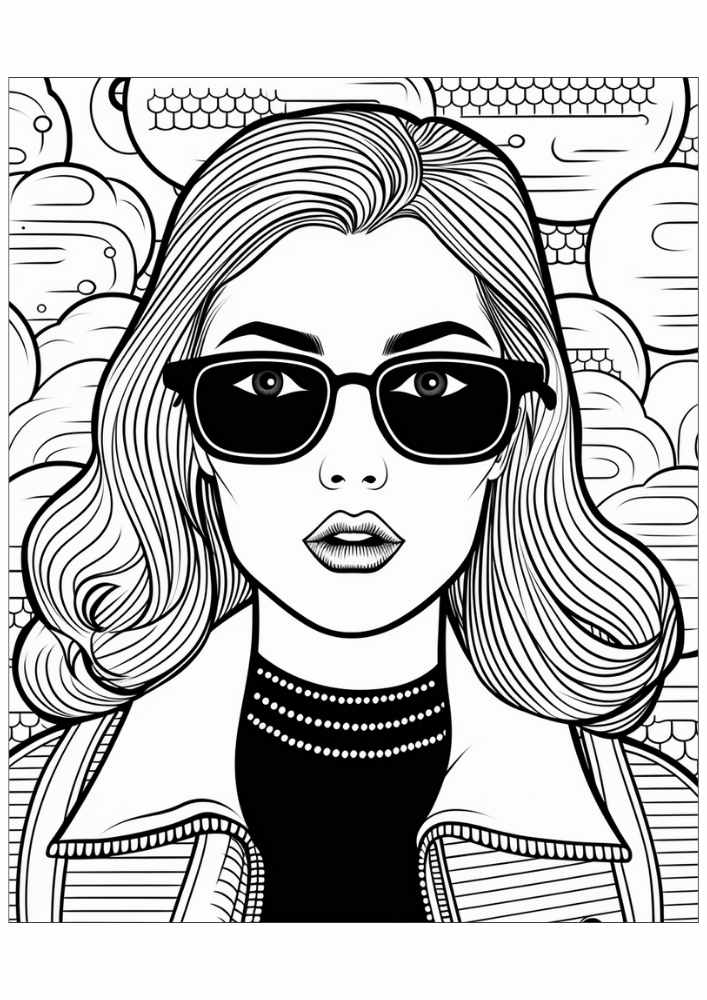 Woman Coloring Pages 38