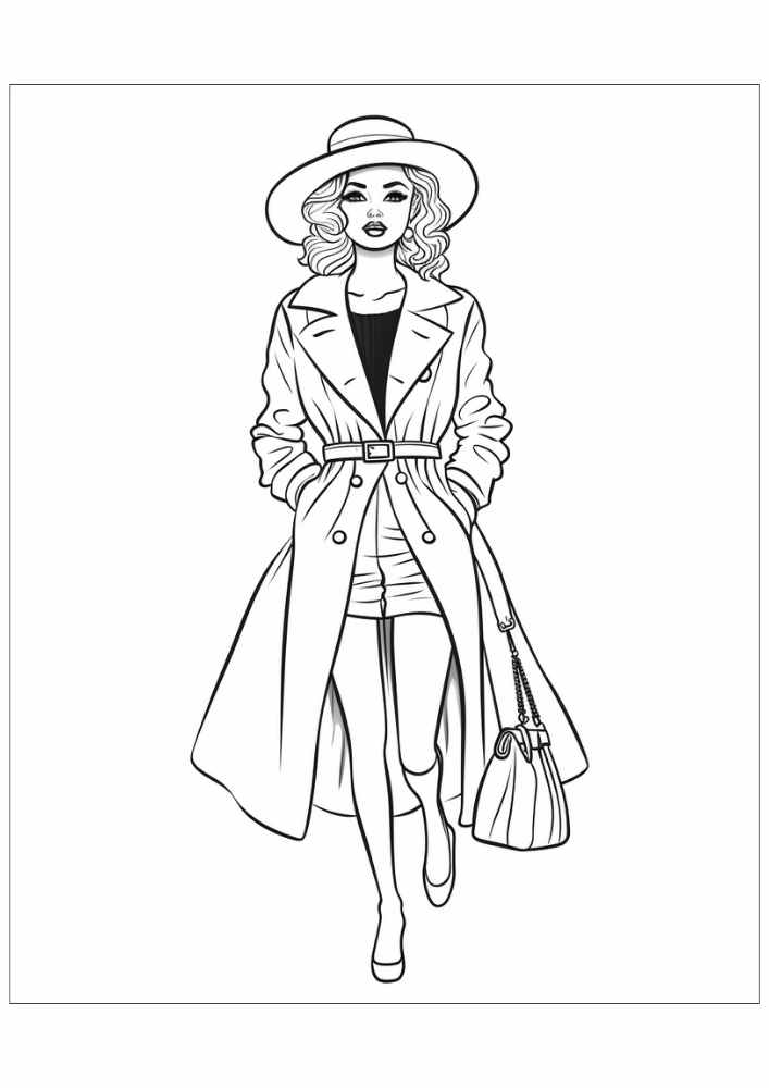 Woman Coloring Pages 42