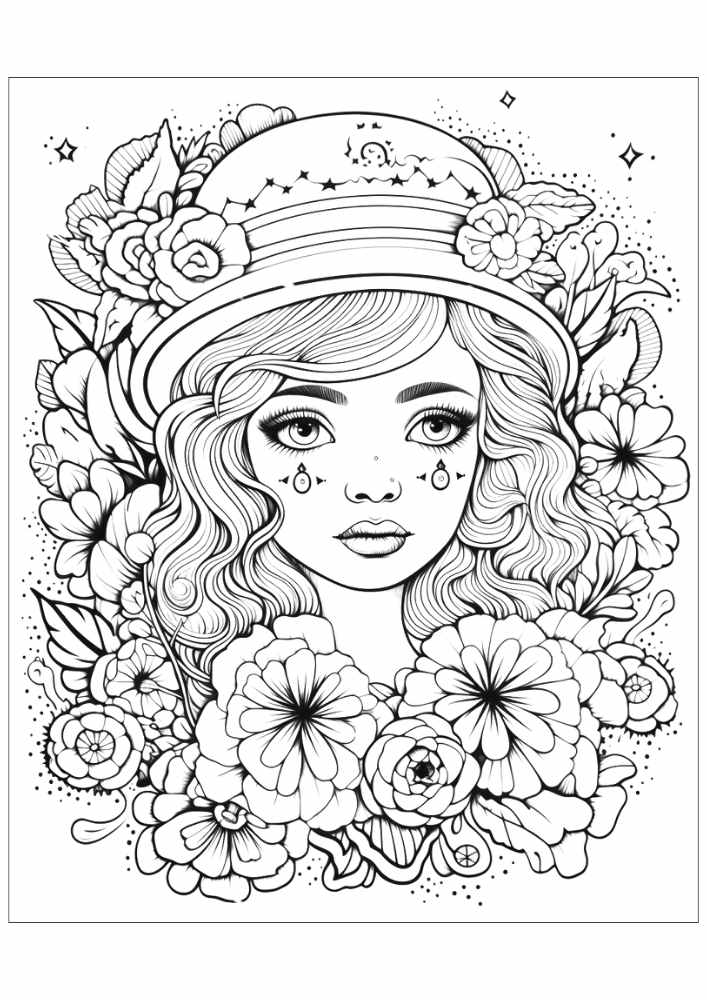 Woman Coloring Pages 49