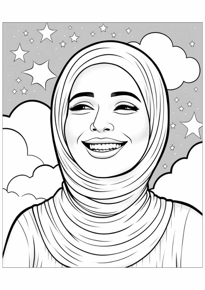 Woman Coloring Pages 5