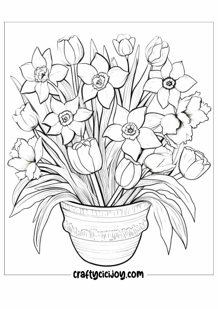 Easter Coloring Pages For Adults (30 PDF Printables) Crafty Cici Joy