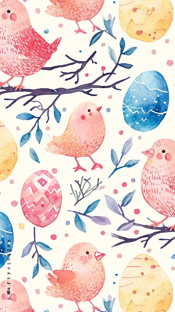 100+ Aesthetic Easter Wallpapers 31 easter patter wallpaper 16