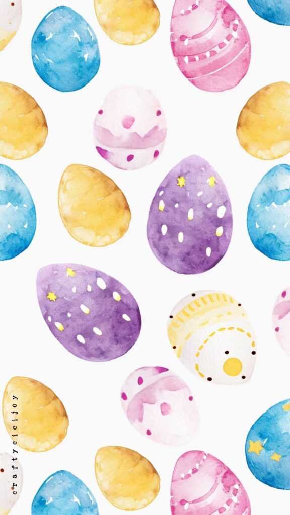 100+ Aesthetic Easter Wallpapers 35 easter patter wallpaper 18