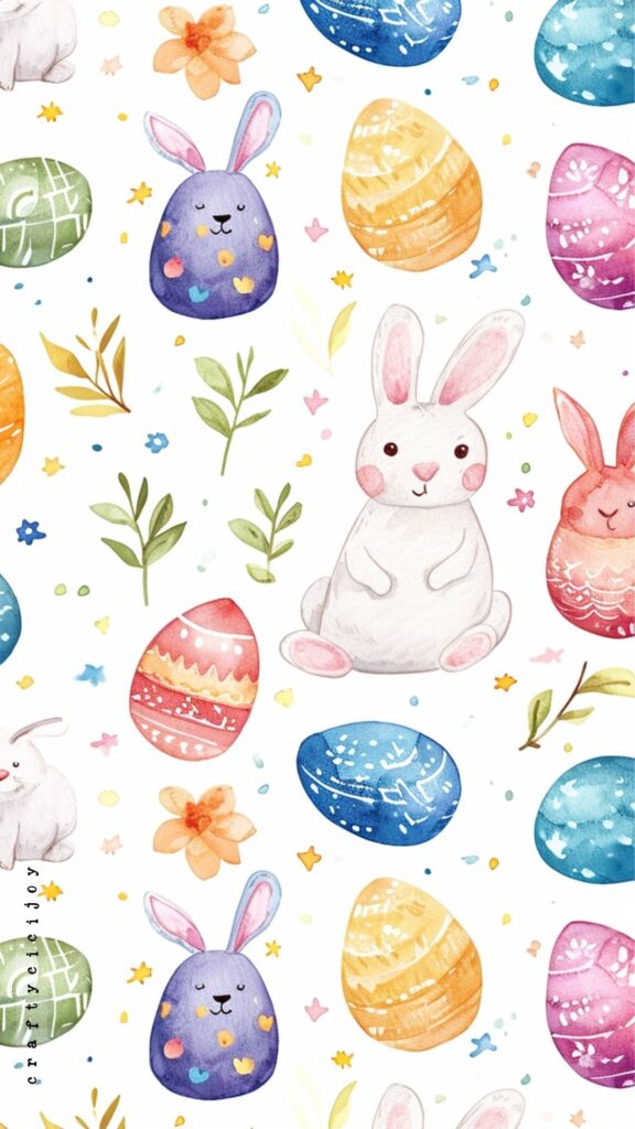 100+ Aesthetic Easter Wallpapers 36 easter patter wallpaper 19