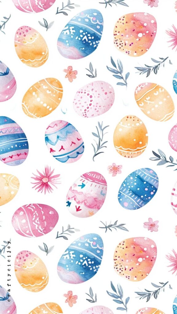 100+ Aesthetic Easter Wallpapers 48 easter patter wallpaper 22
