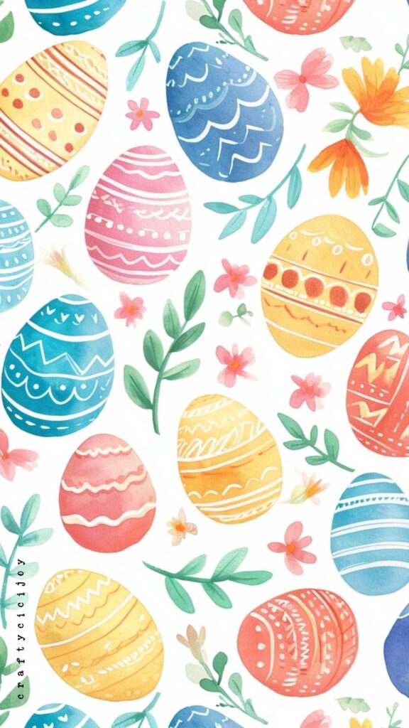 100+ Aesthetic Easter Wallpapers 53 easter patter wallpaper 24