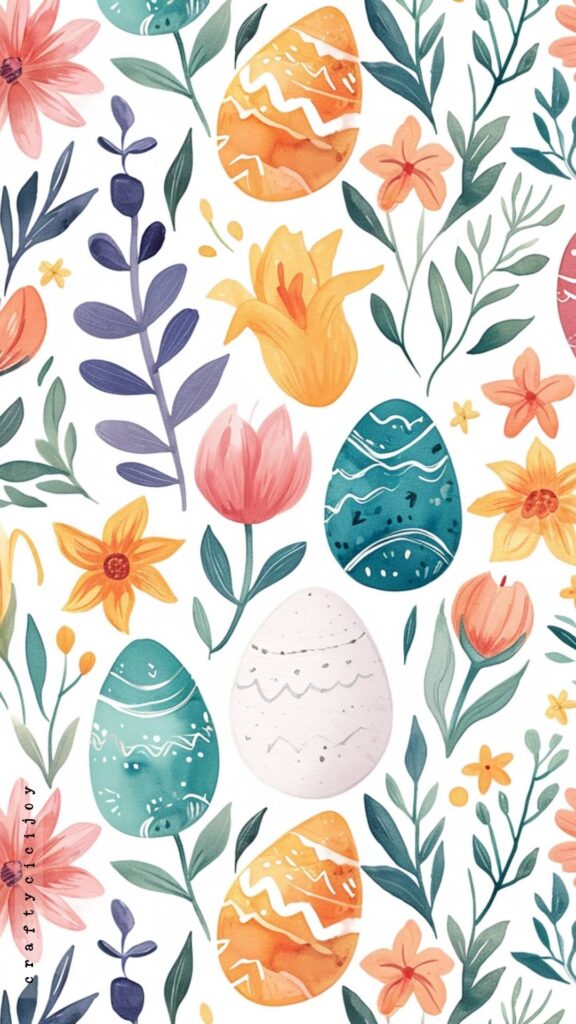 100+ Aesthetic Easter Wallpapers 23 easter patter wallpaper 8