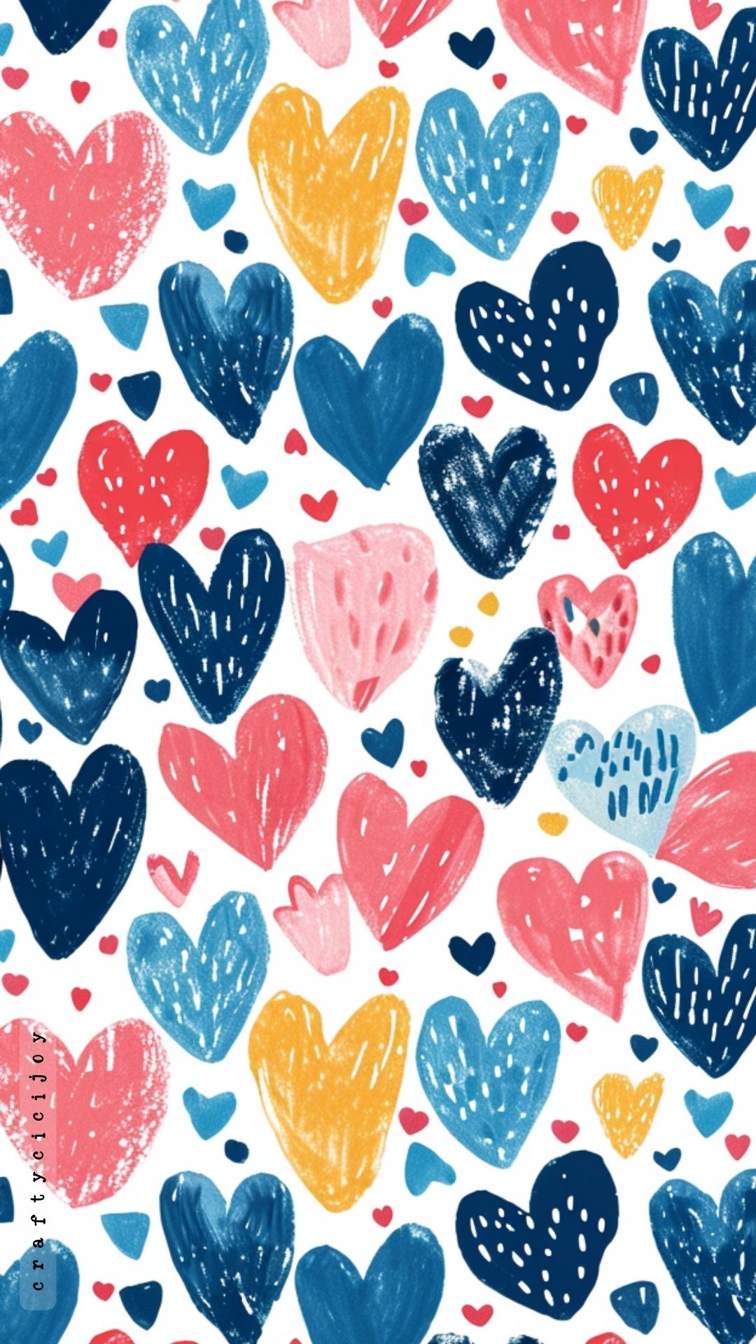 90 Cute Love Heart Phone Wallpapers - Crafty Cici Joy