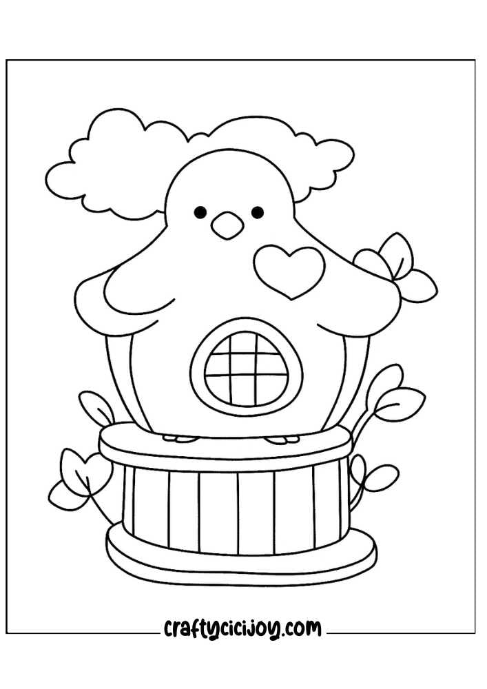 Cute Spring Coloring Pages (30 Free PDF Printables) | CraftyCiciJoy