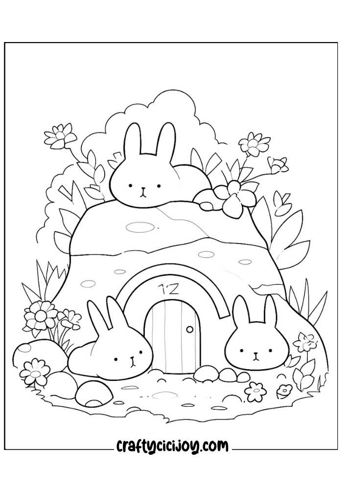 Free Cute Spring Coloring Pages: 60 PDF Printables - Crafty Cici Joy