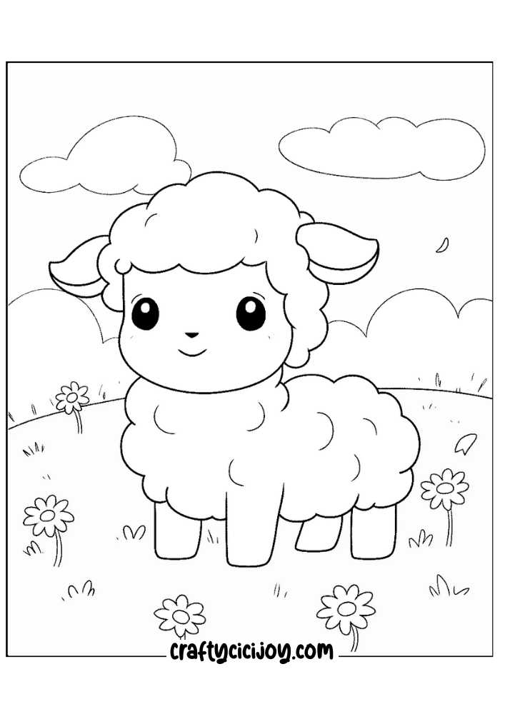 60 Free Cute Spring Coloring Pages