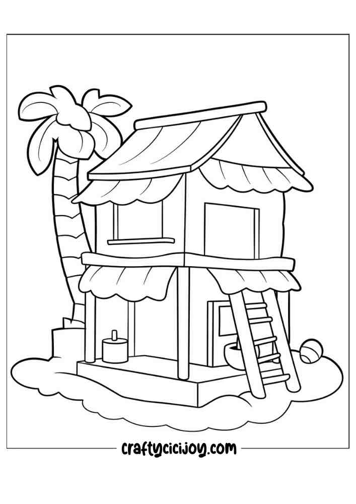 30 Free Printable Summer Coloring Pages For Kids