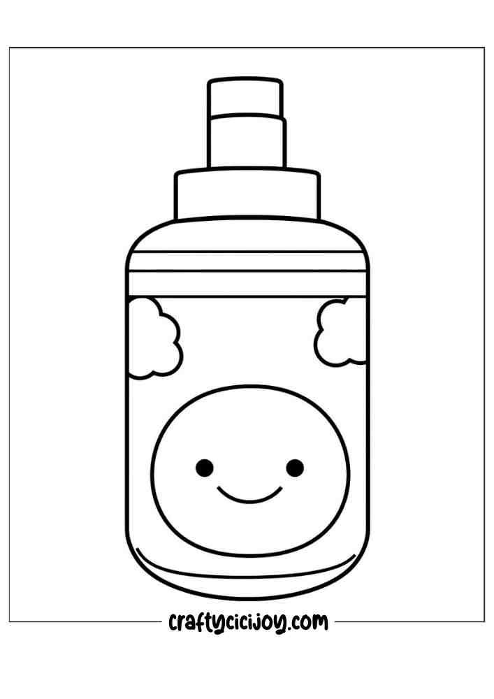 Cute summer coloring page 93