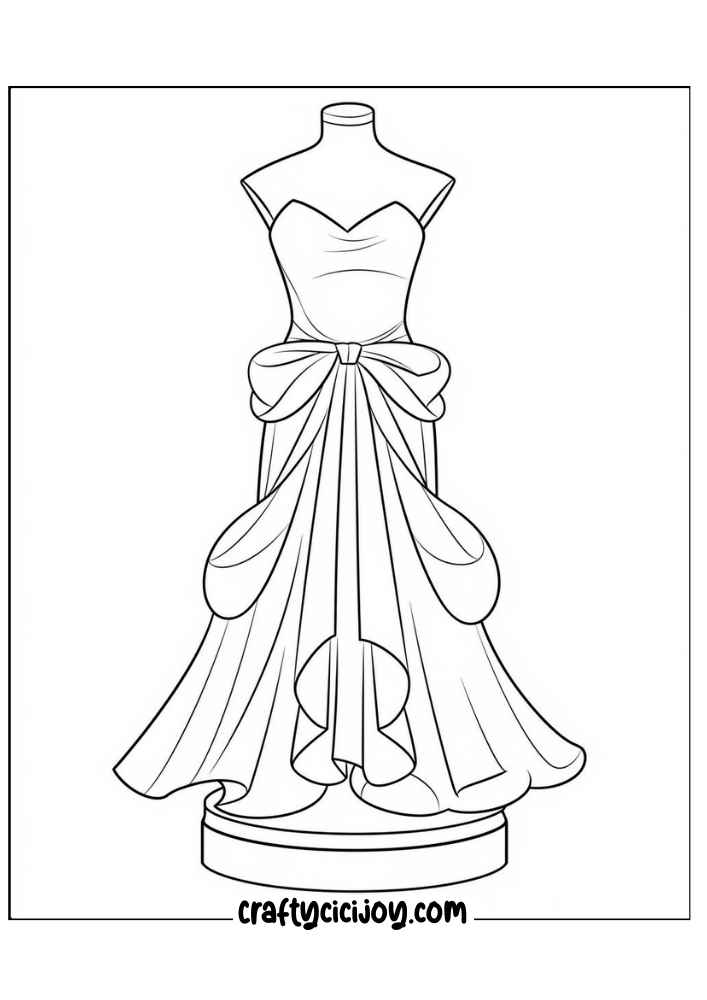 Fashion Coloring Page 111