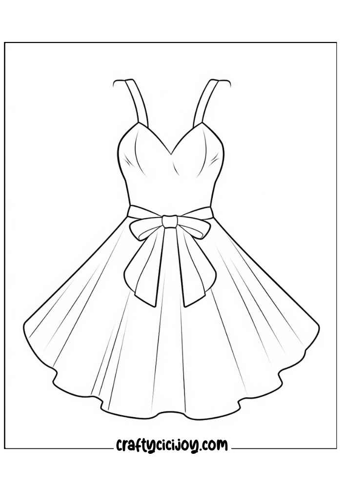 Fashion Coloring Page 14