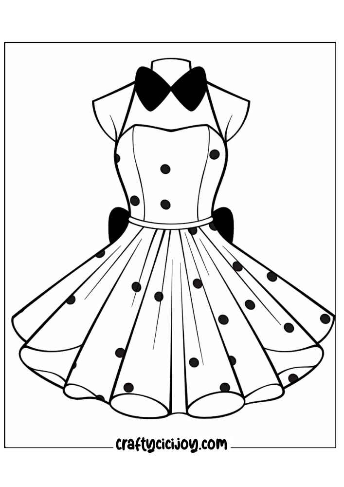 Fashion Coloring Page 19 1