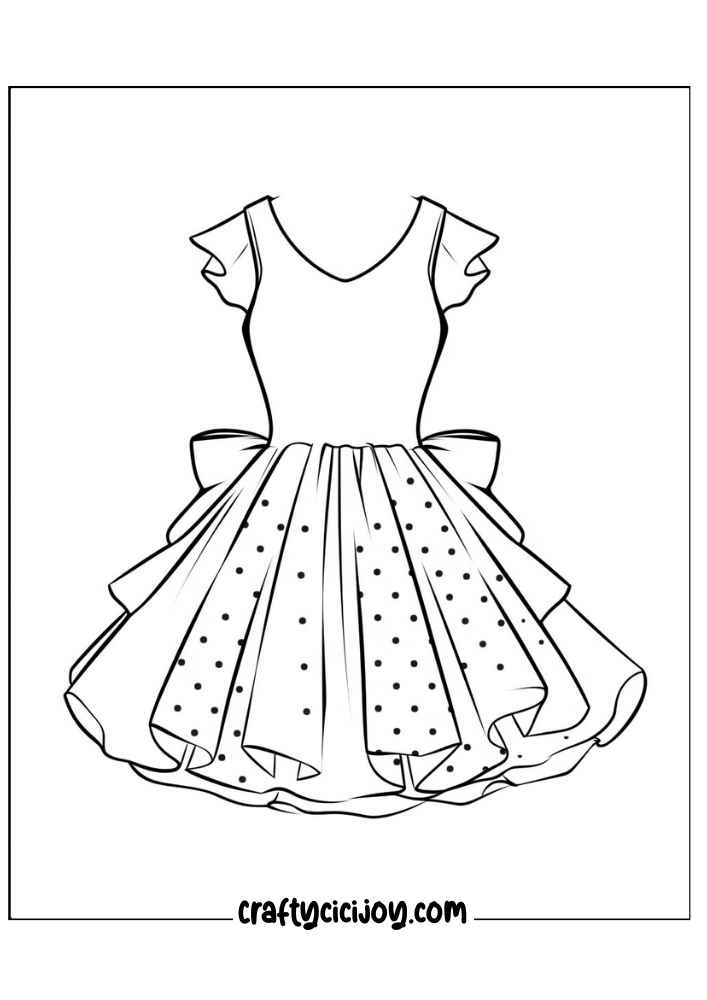 Fashion Coloring Page 29 1