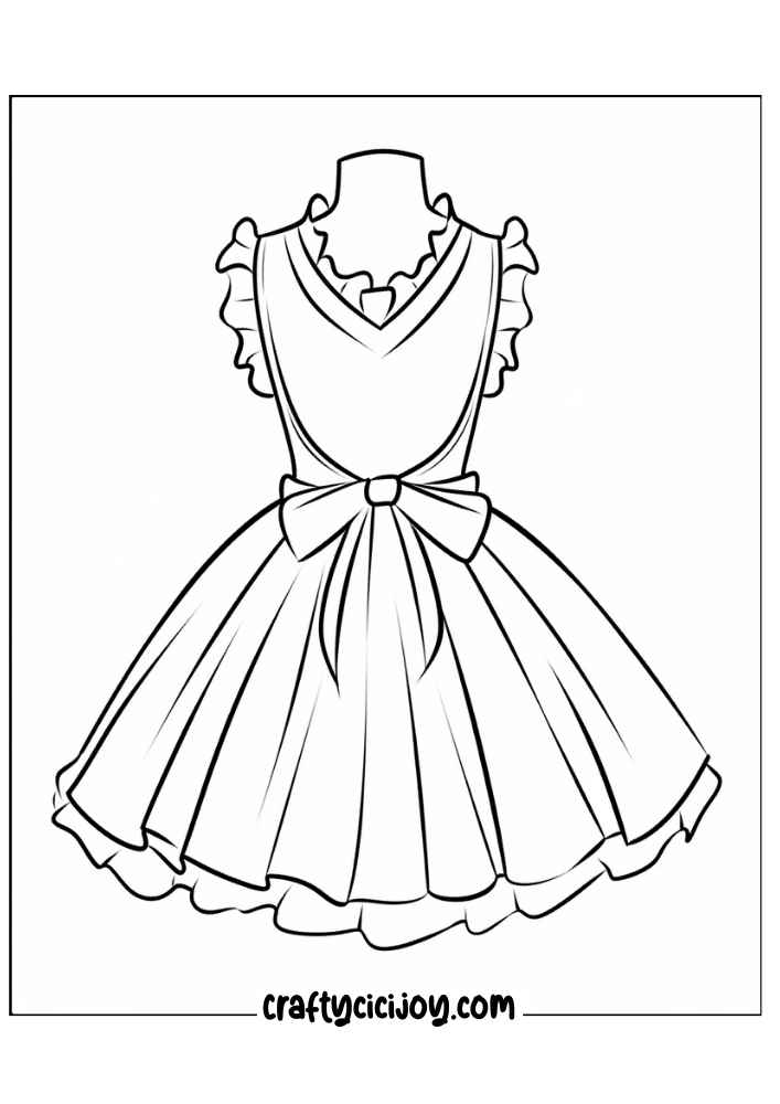 Fashion Coloring Page 40 1