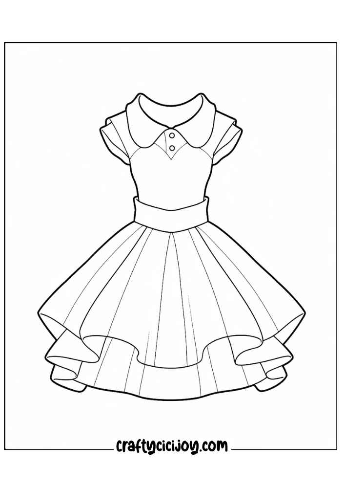 Fashion Coloring Page 47