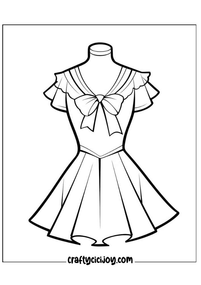 Fashion Coloring Page 49