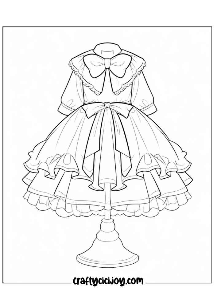 Fashion Coloring Page 53