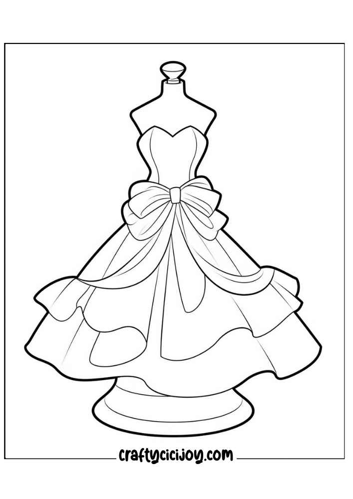 Fashion Coloring Page 58