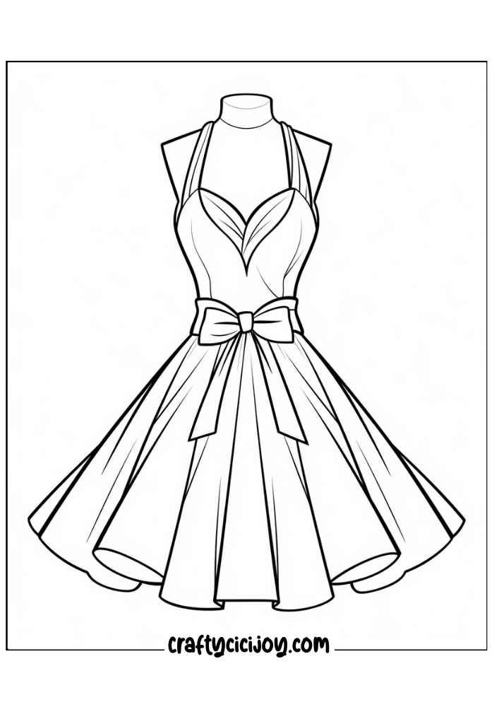 Fashion Coloring Page 82