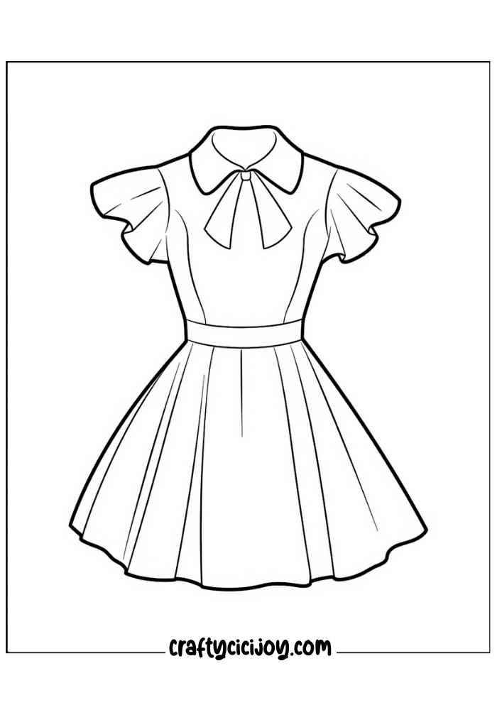 Fashion Coloring Page 84