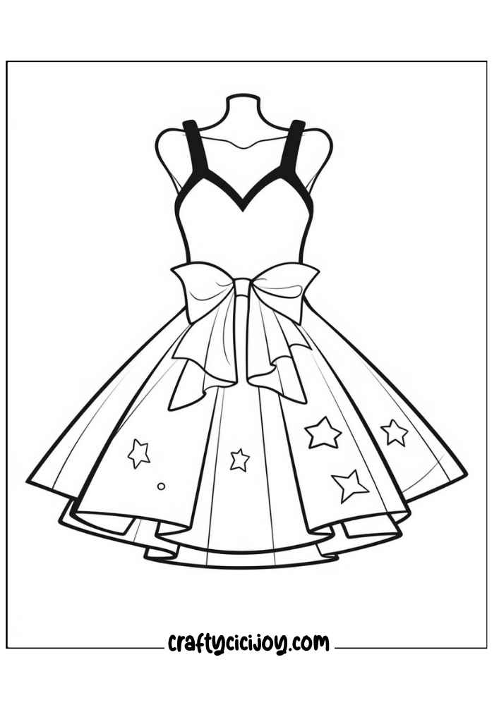 Fashion Coloring Page 85