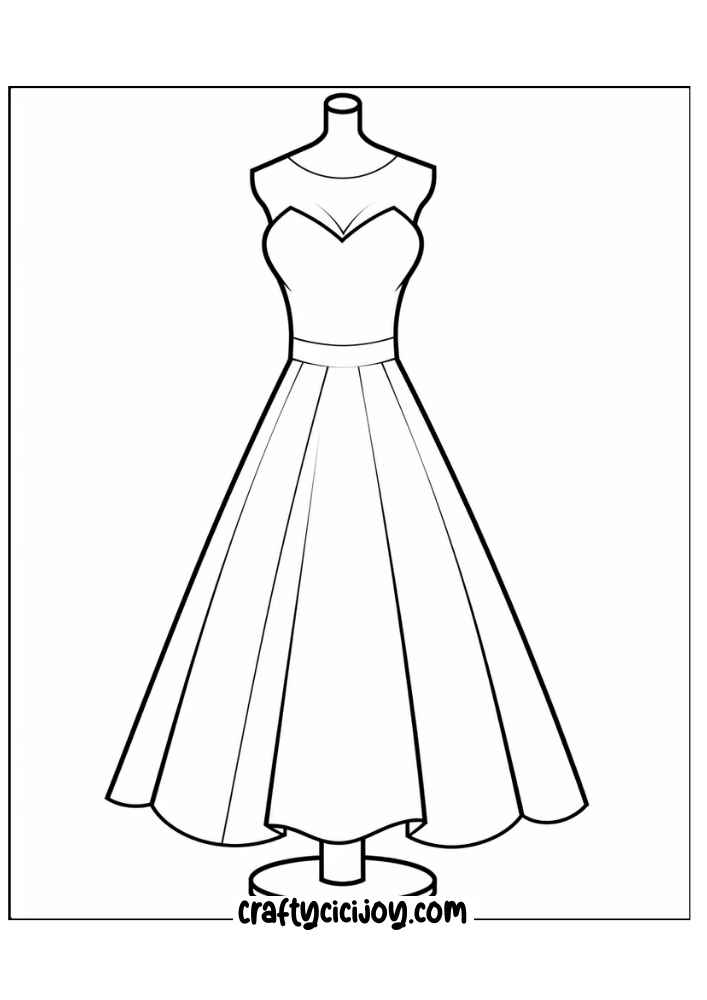Fashion Coloring Page 89