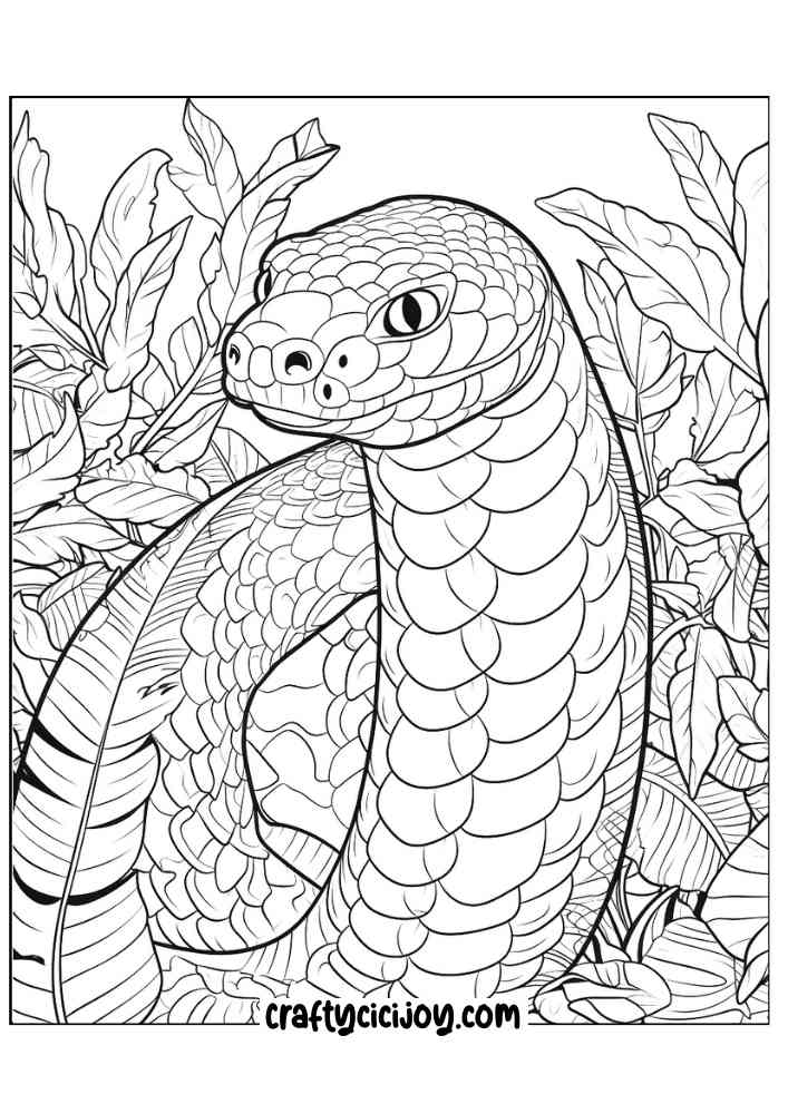 Jungle coloring page 100