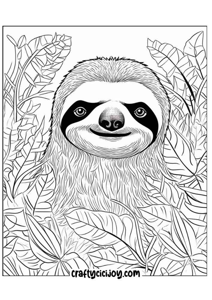 Jungle coloring page 14