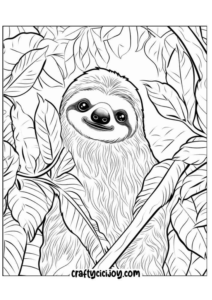 Jungle coloring page 29