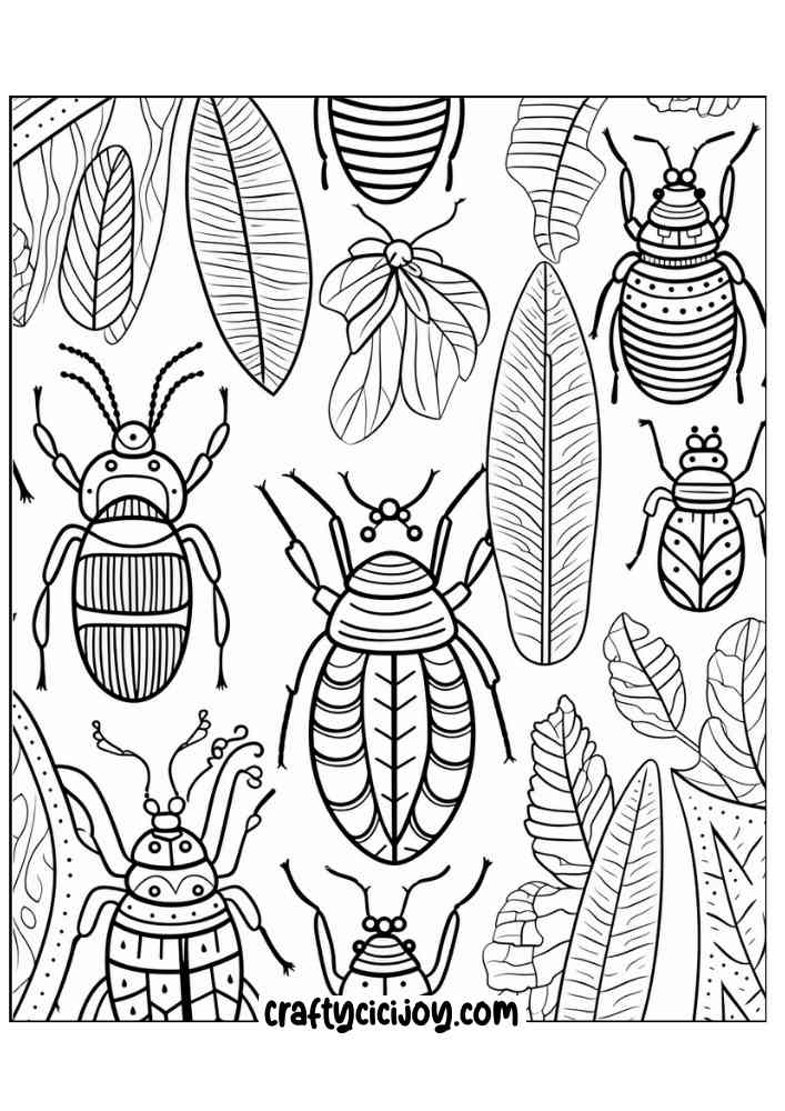 Jungle coloring page 30