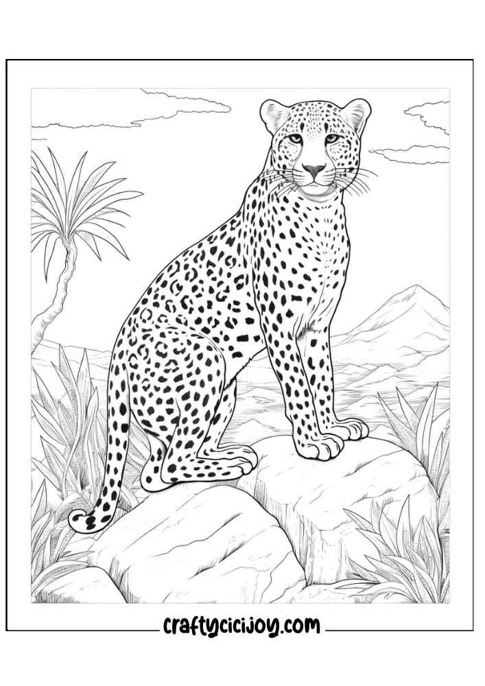 Jungle coloring page 31