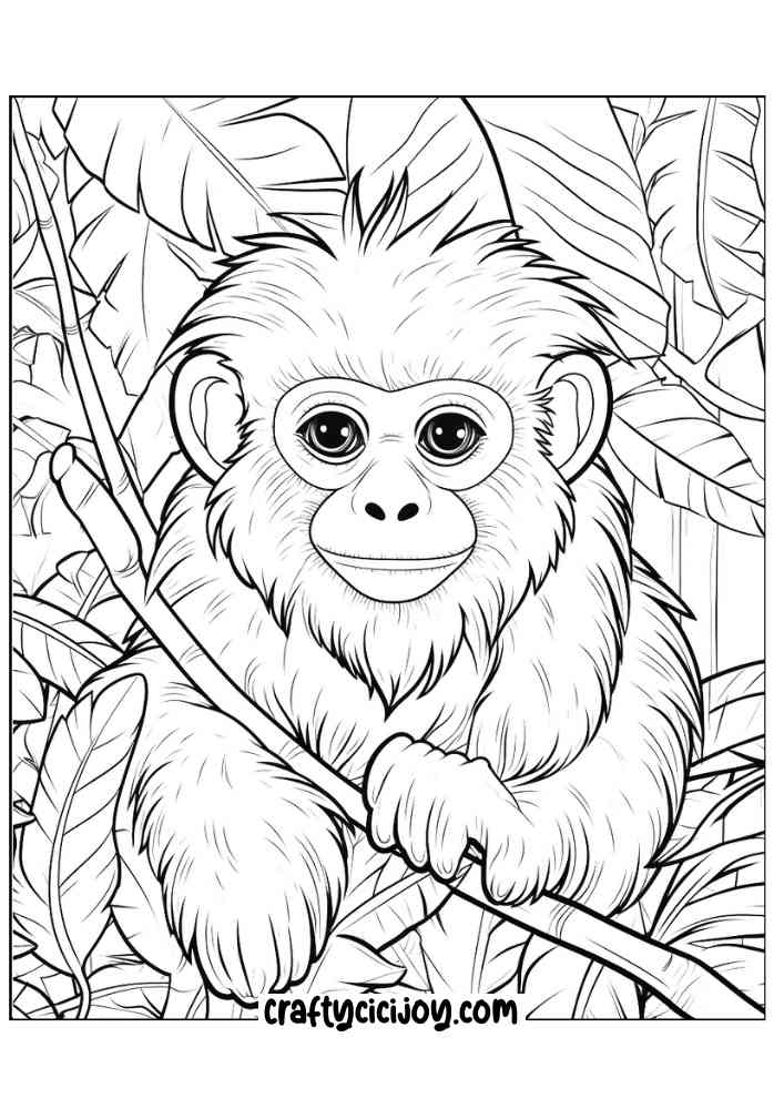 Jungle coloring page 51