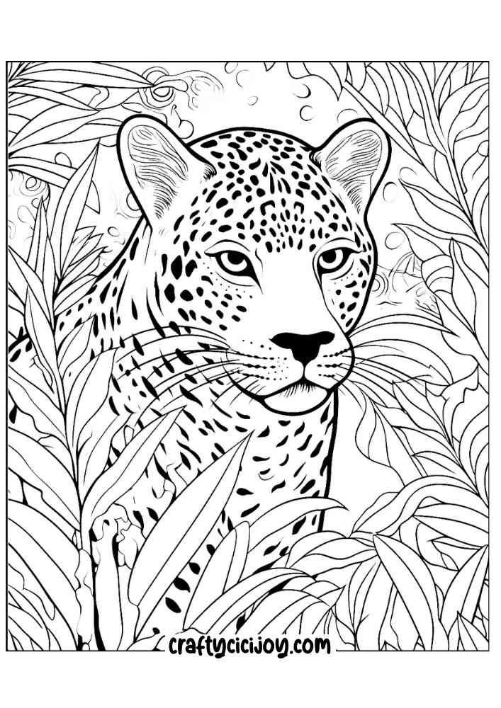 Jungle coloring page 61
