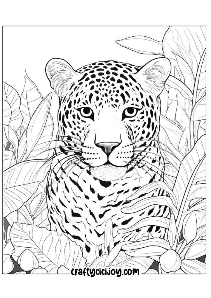 Jungle coloring page 66