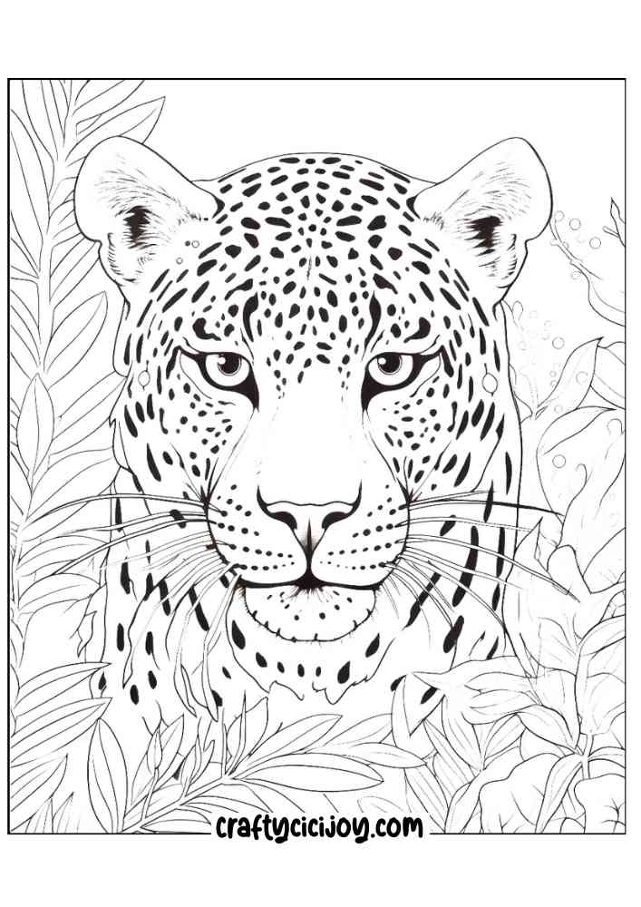Jungle coloring page 70